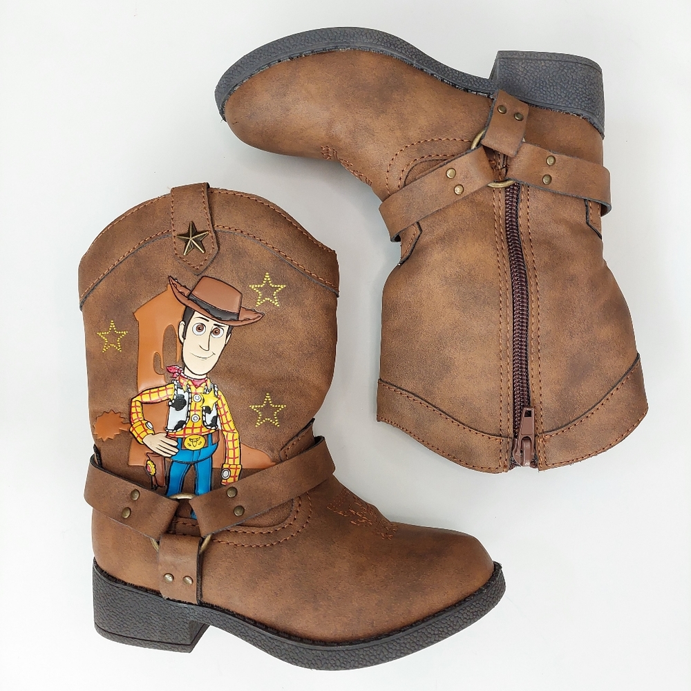 Disney Pixar Toy Story Woody Cowboy Boots Size 8 Toddler